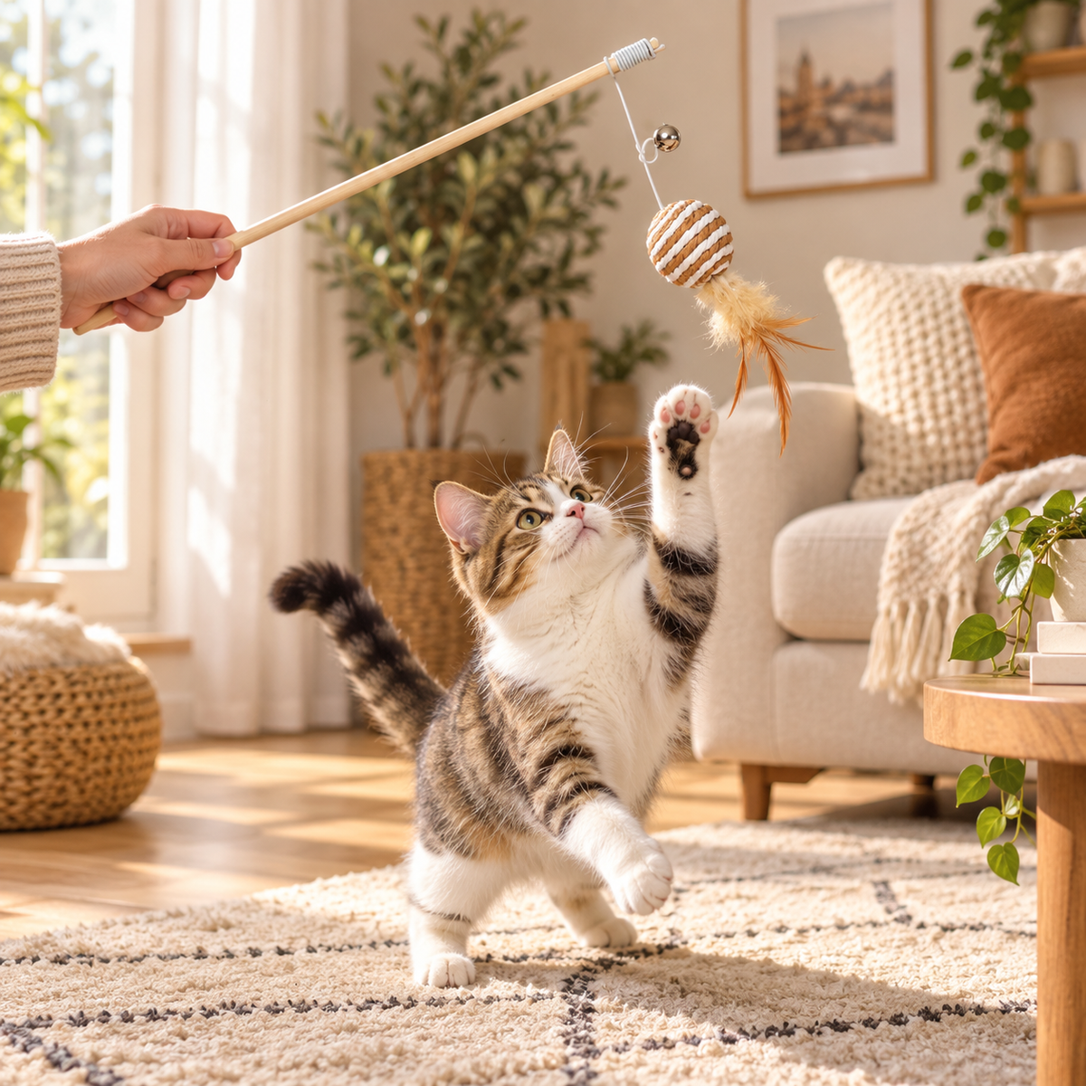 Woven Small Ball Cat Toy