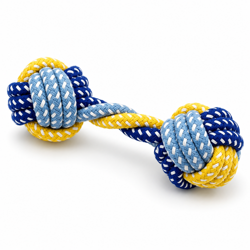 Cotton Rope Dumbbell Dog Toy
