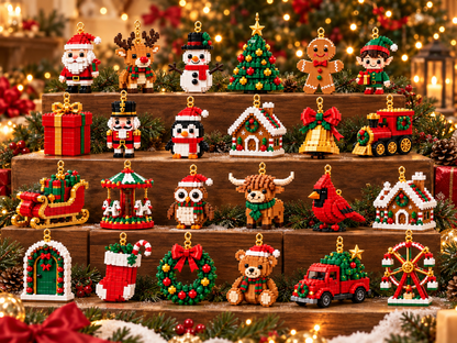 ⏳ Last Day 49% OFF – 🎄24-Day Mini Christmas  Ornament Advent Calendar